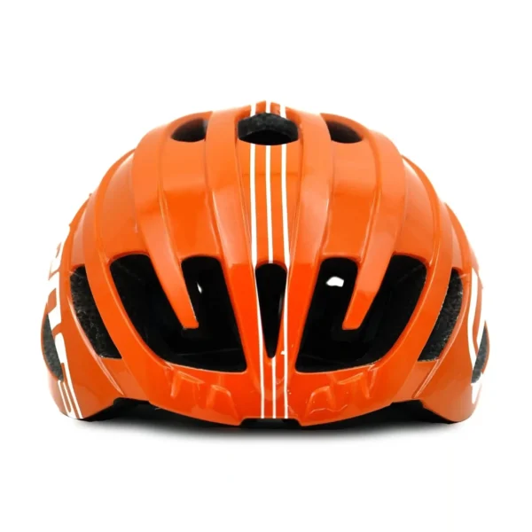Bepositive Guardian 5.1 orange cycling helmets front side view