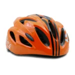 guardian cycling helmet orange side view
